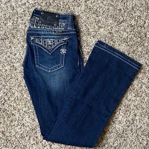 Miss Me Jeans Boot Cut Dark Wash Size 26